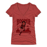 Austin Hooper Women's V-Neck T-Shirt | 500 LEVEL